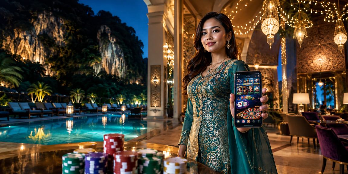 Suasana pertaruhan dalam talian sempena Hari Raya di Ipoh dengan pelbagai pilihan permainan